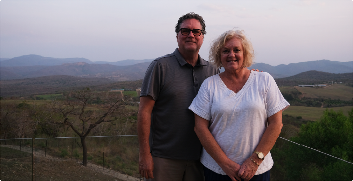 Founders Ian & Janine Maxwell